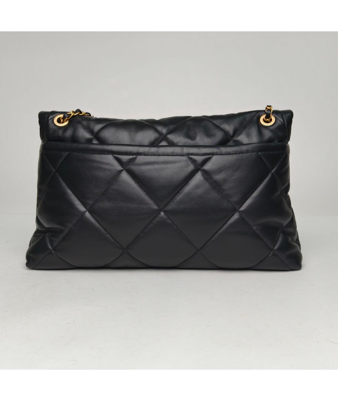 CHANEL Черная кожаная сумка через плечо, фото 4