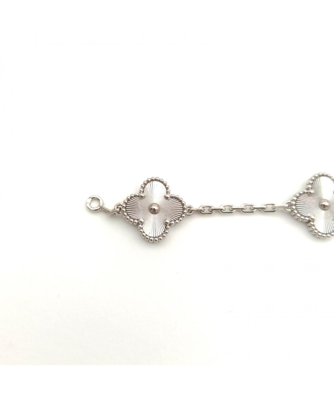 VAN CLEEF & ARPELS Серебрянный браслет из белого золота, фото 3