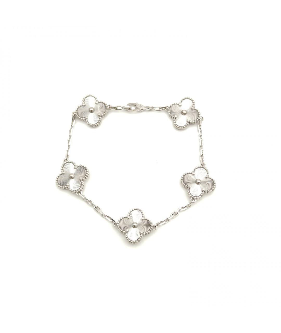 VAN CLEEF & ARPELS Серебрянный браслет из белого золота, фото 2