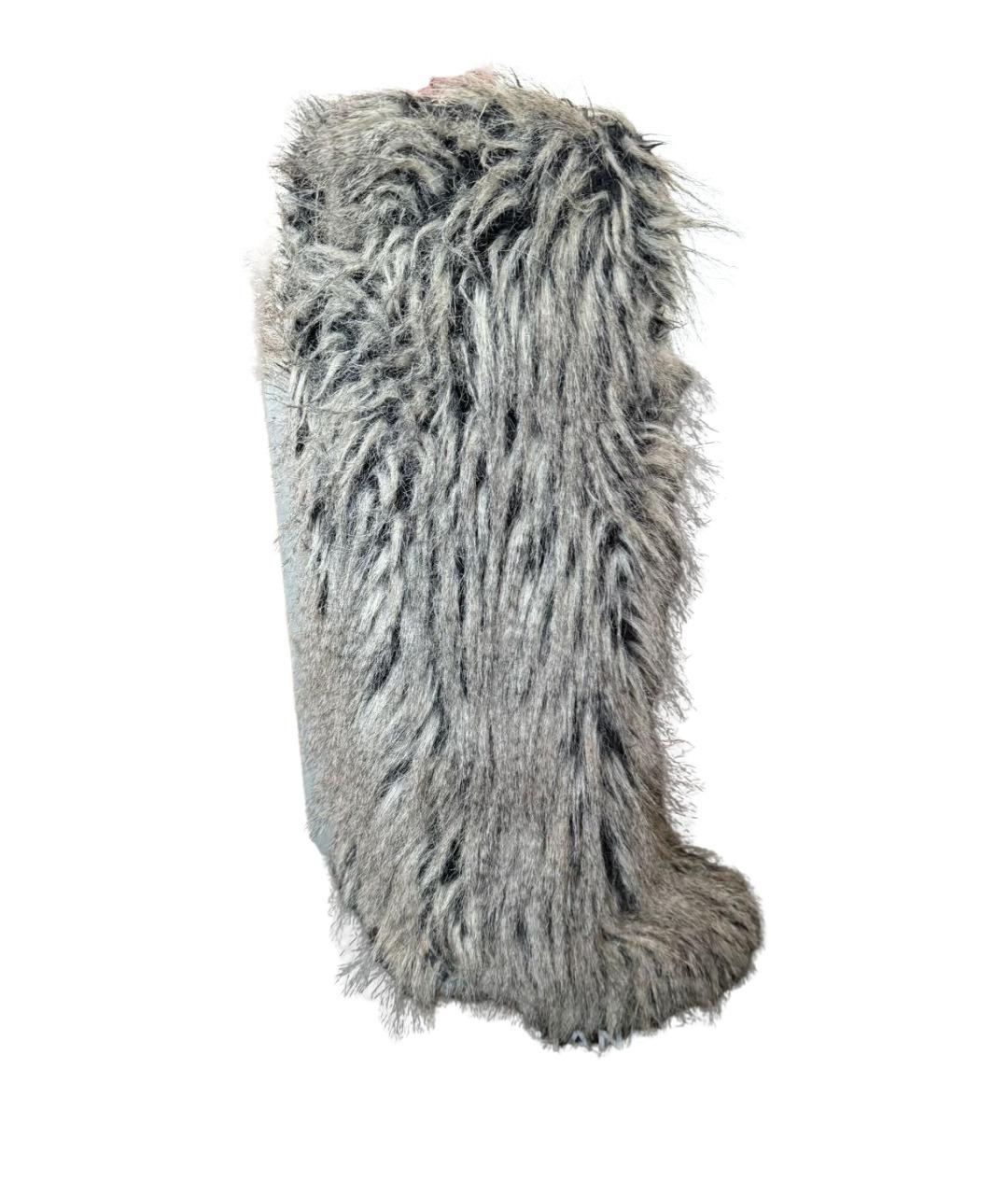 CHANEL Серые сапоги, фото 1