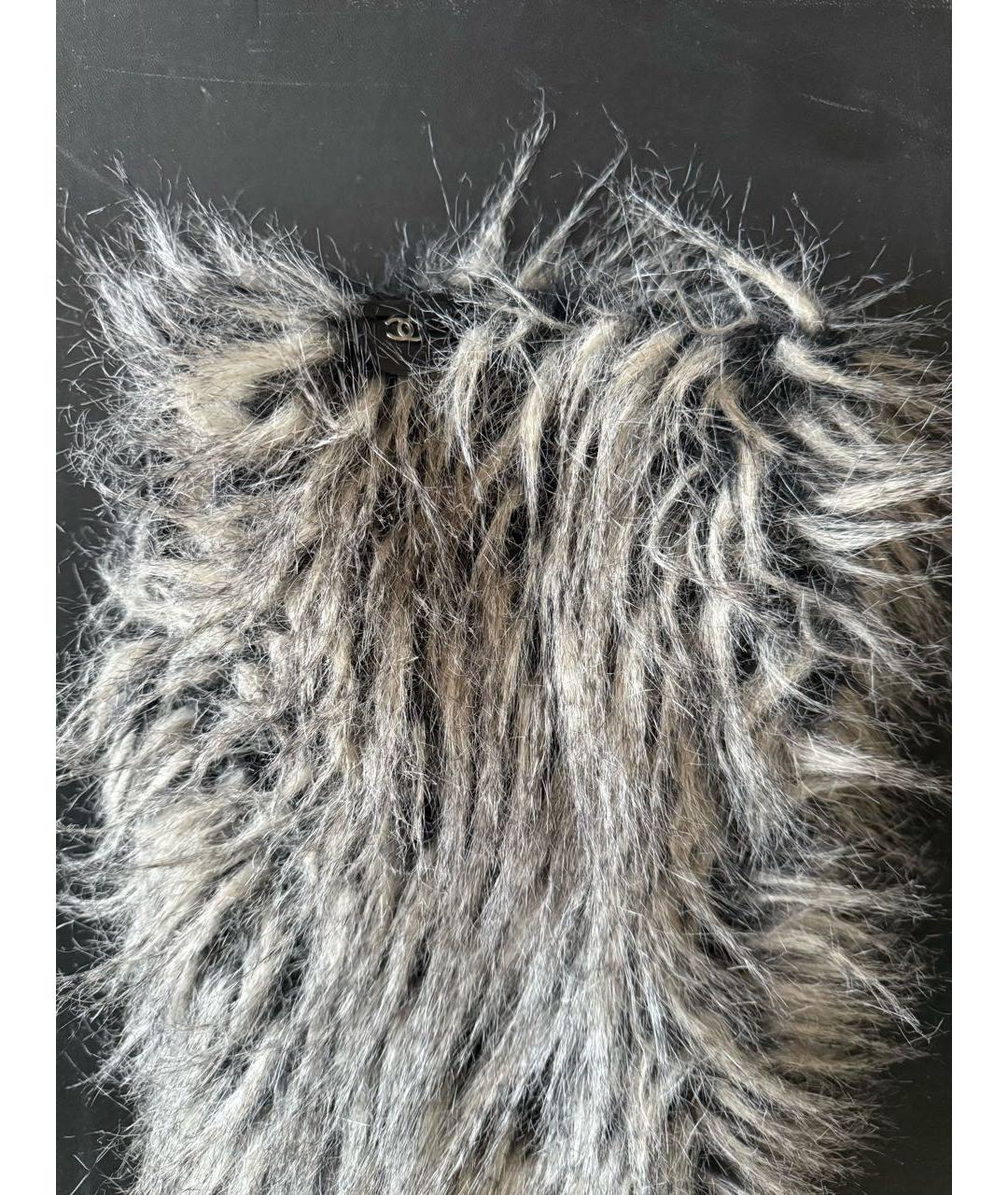 CHANEL Серые сапоги, фото 8