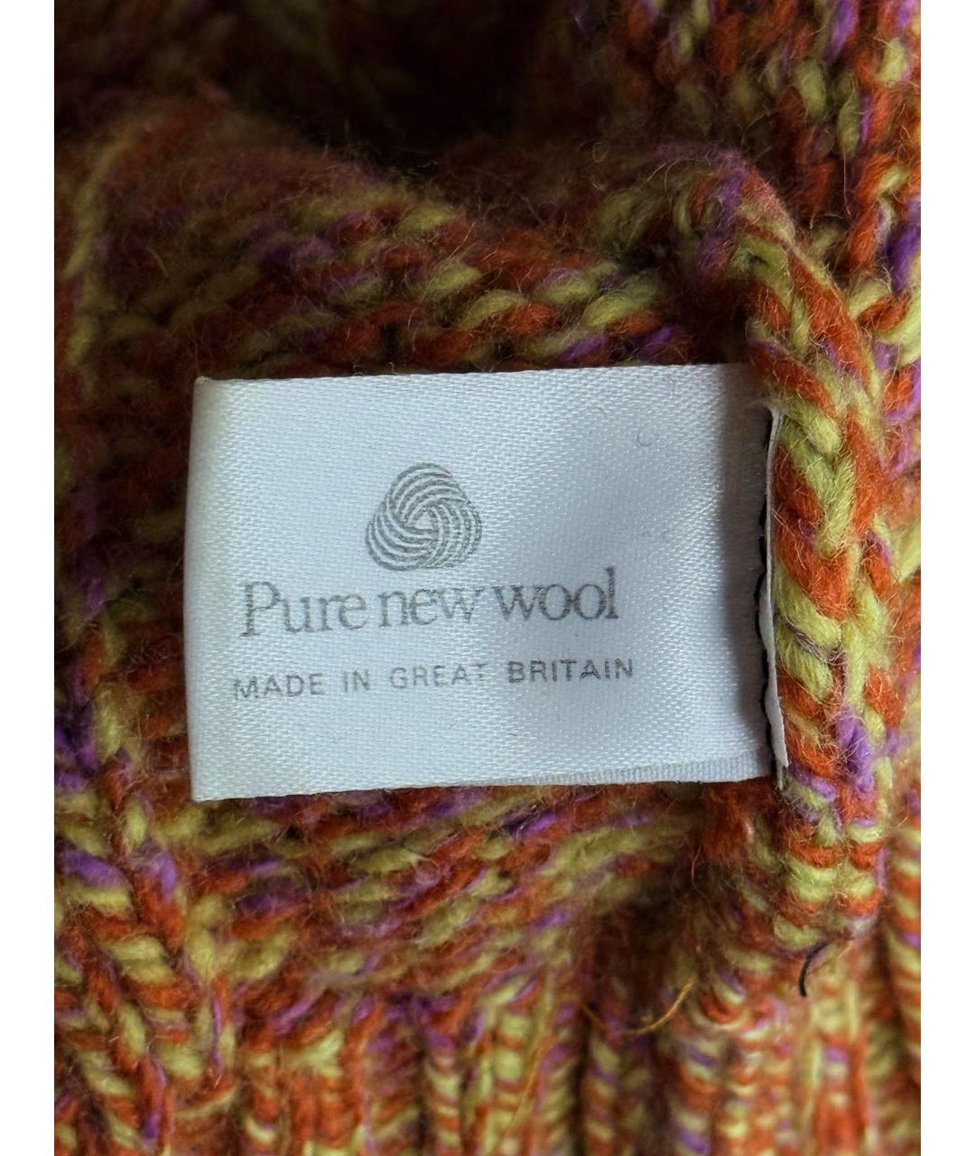 VILEBREQUIN Оранжевый шерстяной джемпер / свитер, фото 8