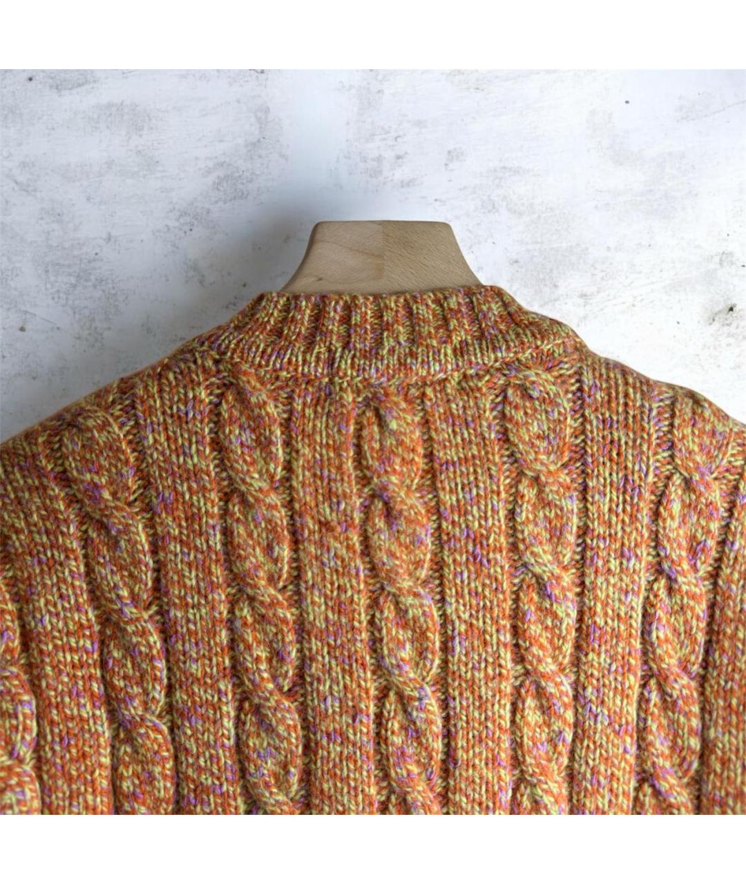 VILEBREQUIN Оранжевый шерстяной джемпер / свитер, фото 6