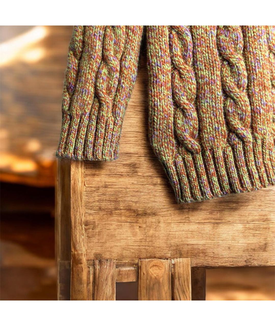 VILEBREQUIN Оранжевый шерстяной джемпер / свитер, фото 4