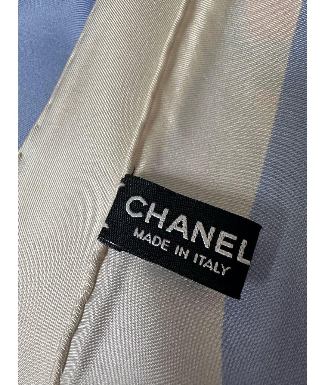 CHANEL Мульти шелковый платок, фото 4
