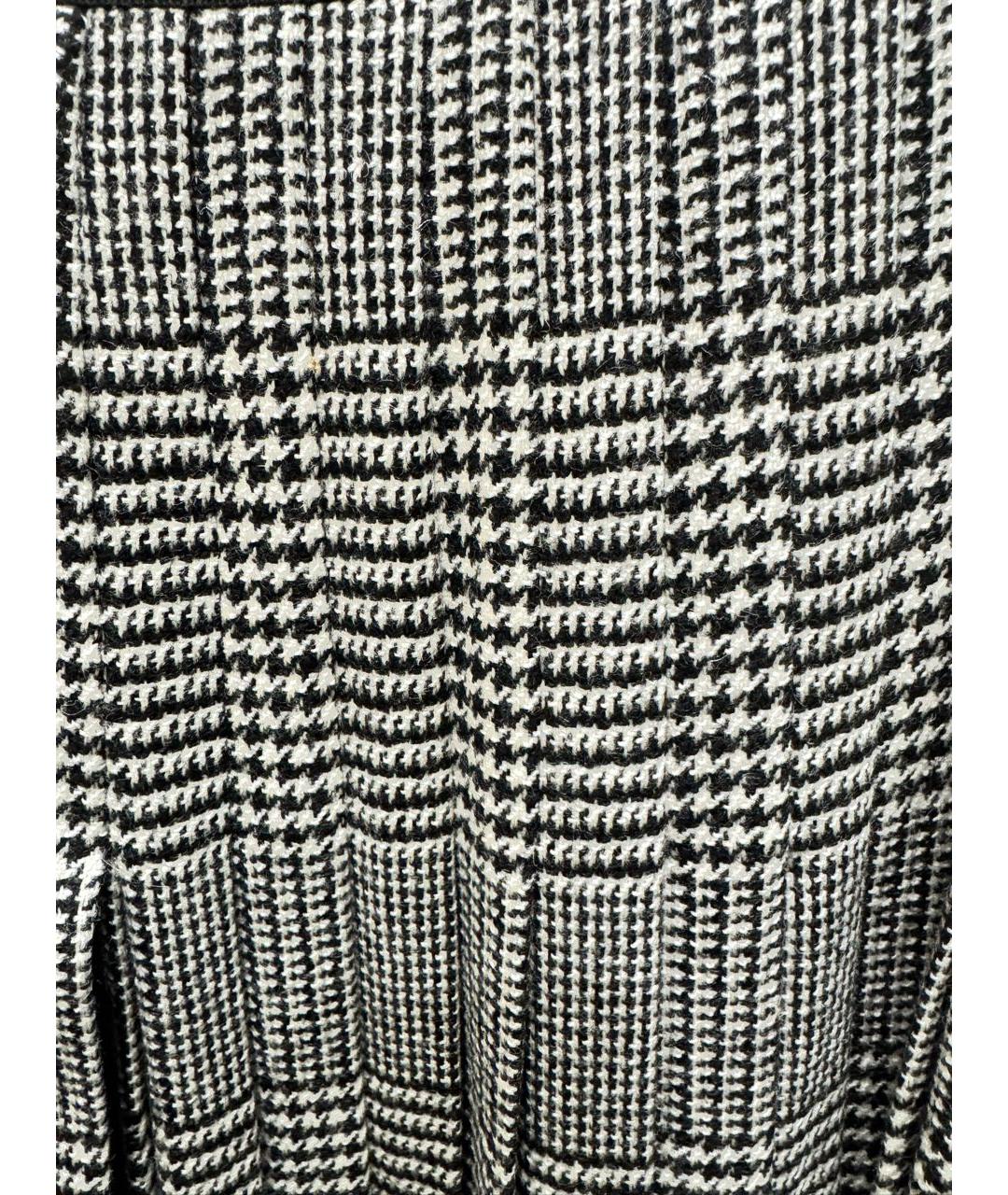 ERMANNO SCERVINO Серая шерстяная юбка миди, фото 4