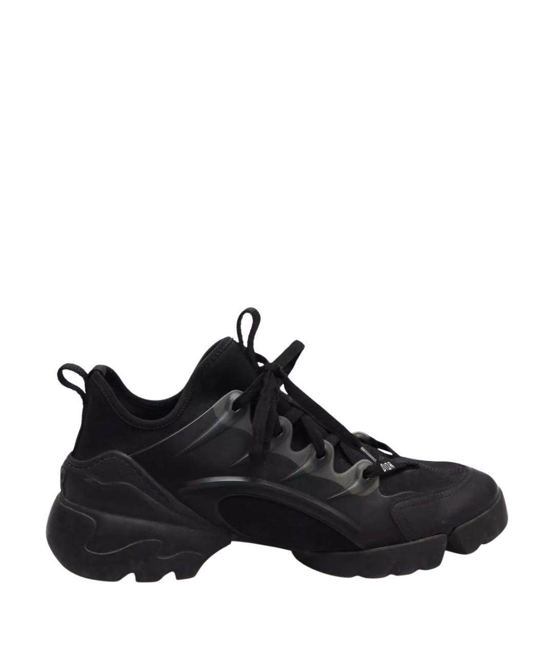 CHRISTIAN DIOR Черные неопреновые кроссовки, фото 1