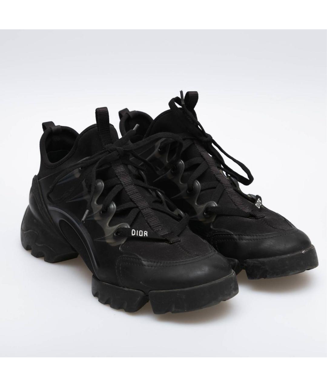 CHRISTIAN DIOR Черные неопреновые кроссовки, фото 2