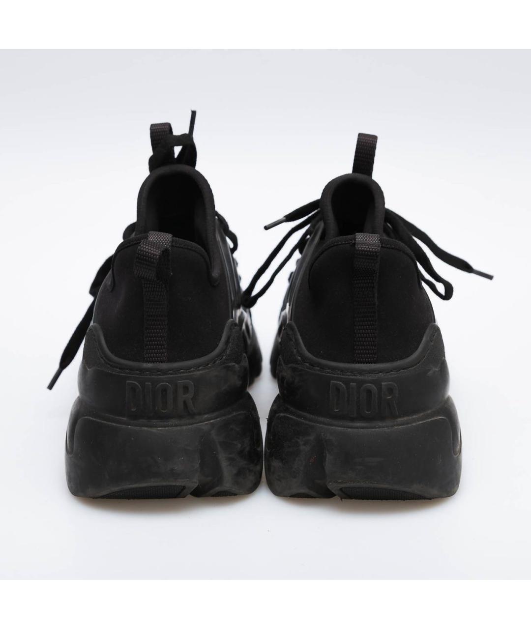 CHRISTIAN DIOR Черные неопреновые кроссовки, фото 3