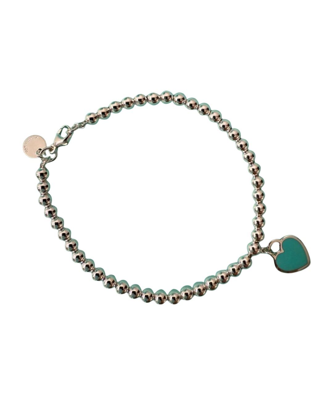 TIFFANY&CO Серебрянный серебряный браслет, фото 1