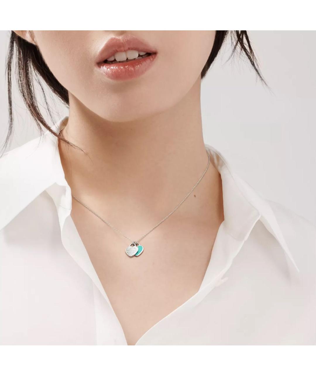 TIFFANY&CO Серебряная серебряная подвеска, фото 2