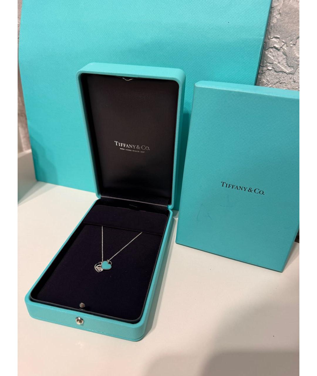 TIFFANY&CO Серебряная серебряная подвеска, фото 5