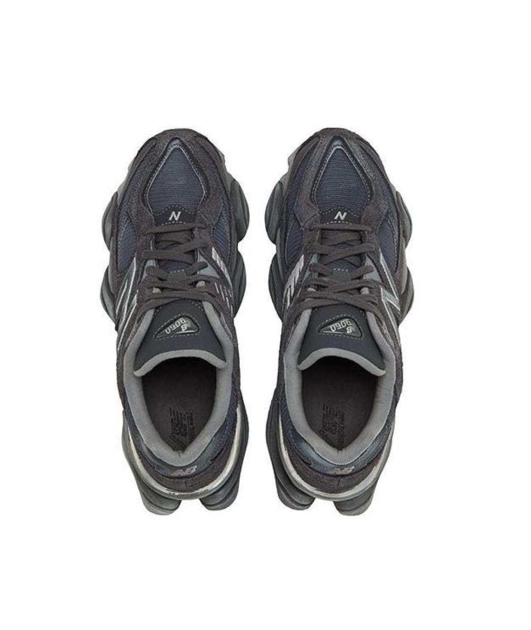 NEW BALANCE Антрацитовые текстильные кроссовки, фото 4