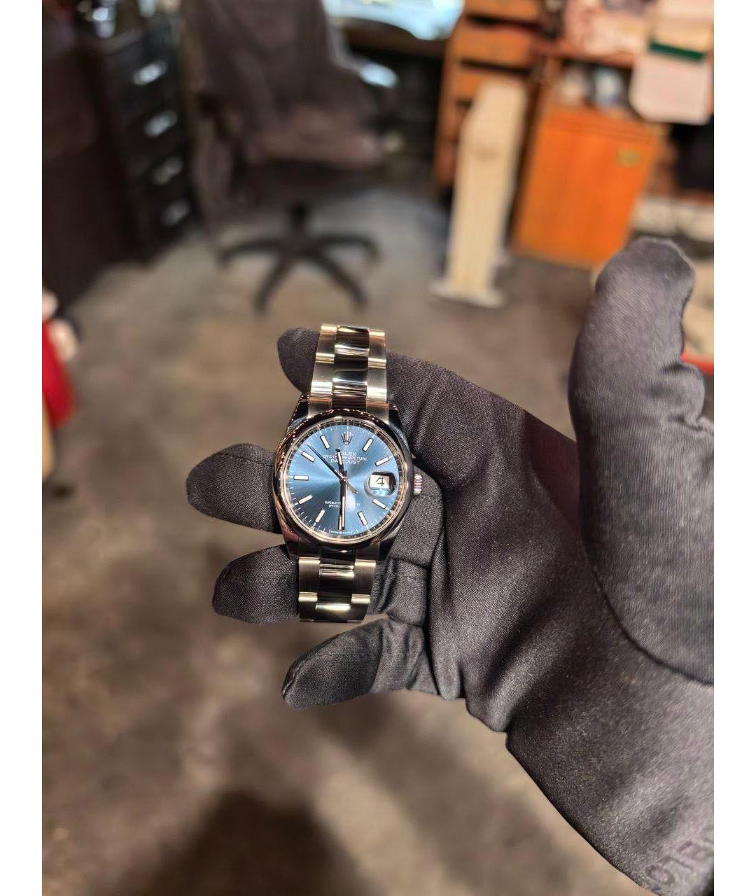 ROLEX Серебряные часы, фото 3