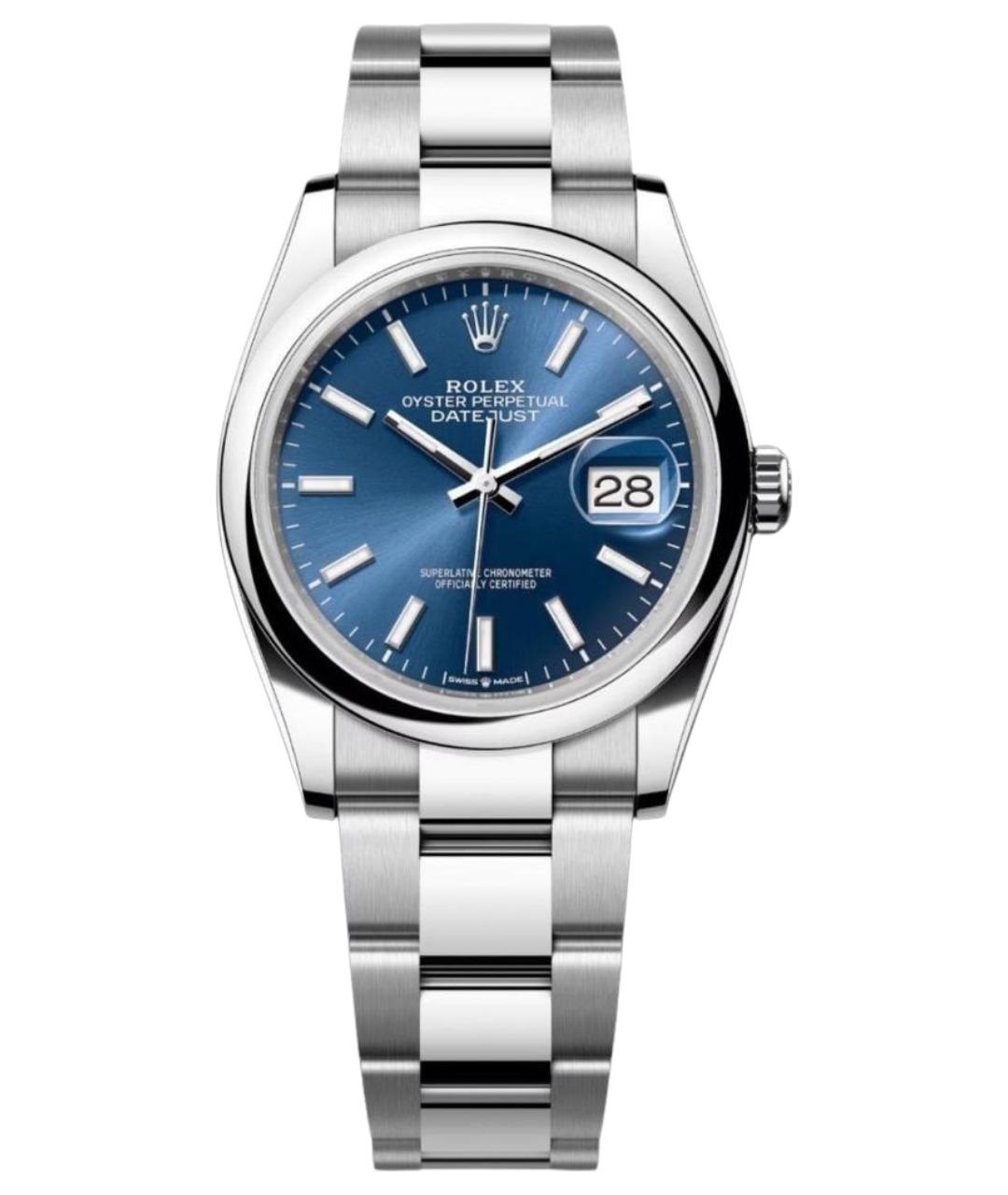 ROLEX Серебряные часы, фото 1