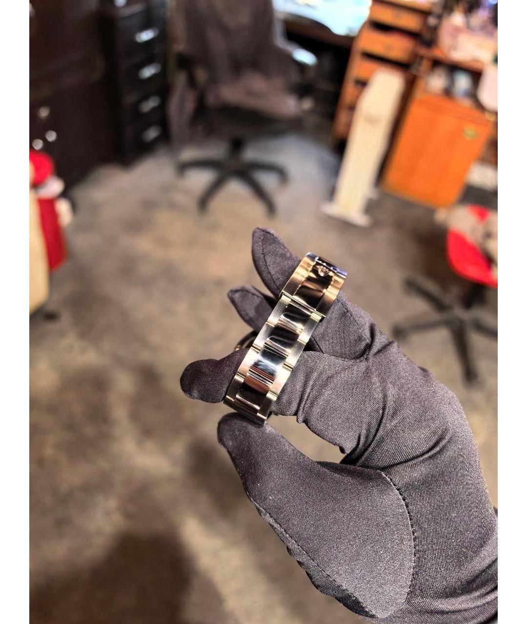 ROLEX Серебряные часы, фото 4