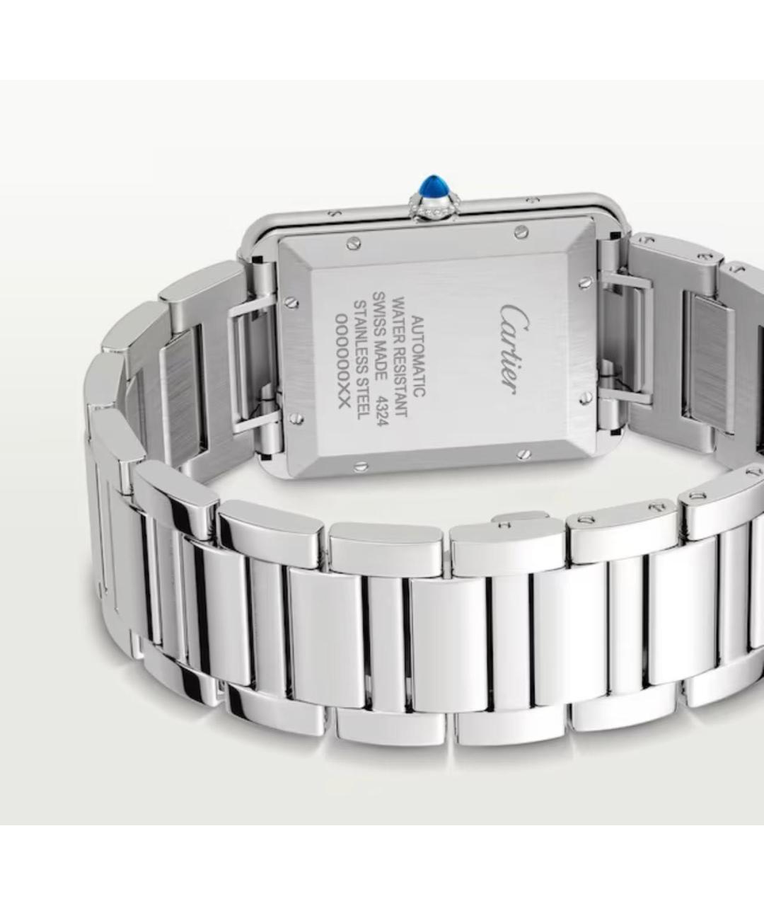 CARTIER Серебряные часы, фото 3