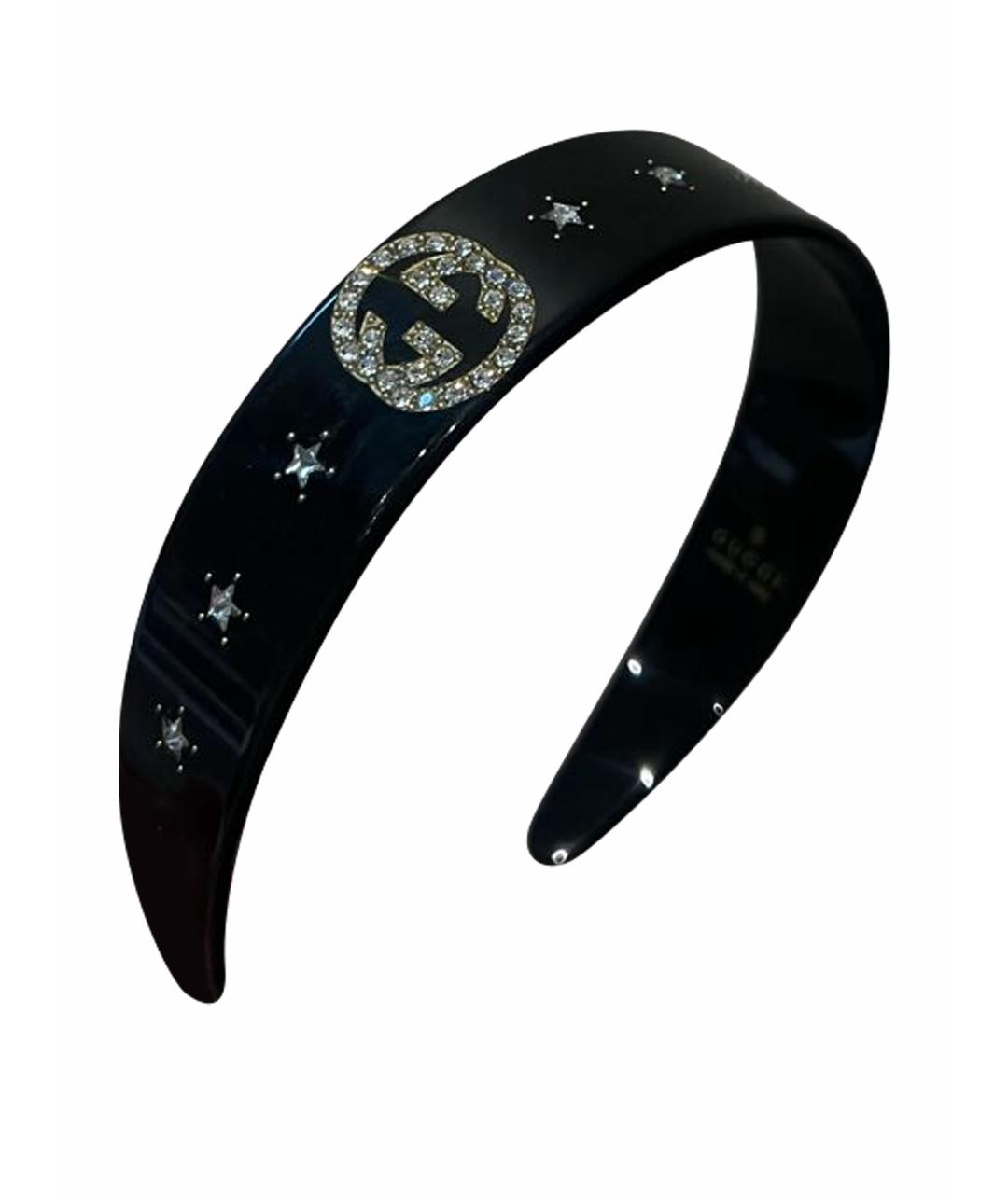 GUCCI Черный ободок, фото 1