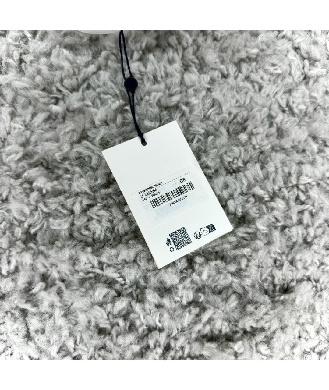 JACQUEMUS Белая сумка через плечо, фото 4