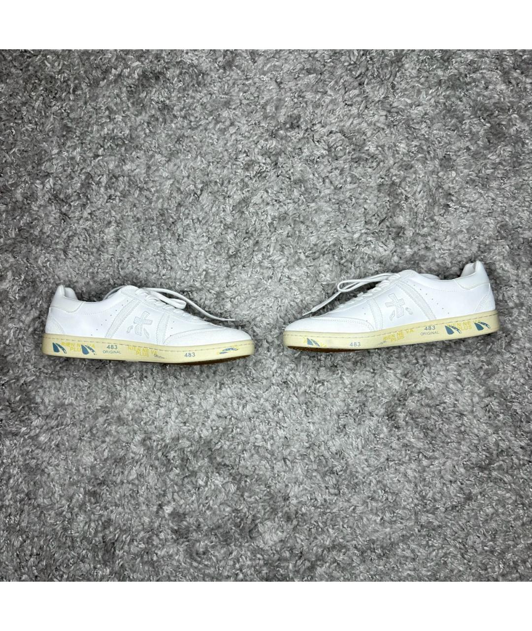 PREMIATA Белые низкие кроссовки / кеды, фото 2