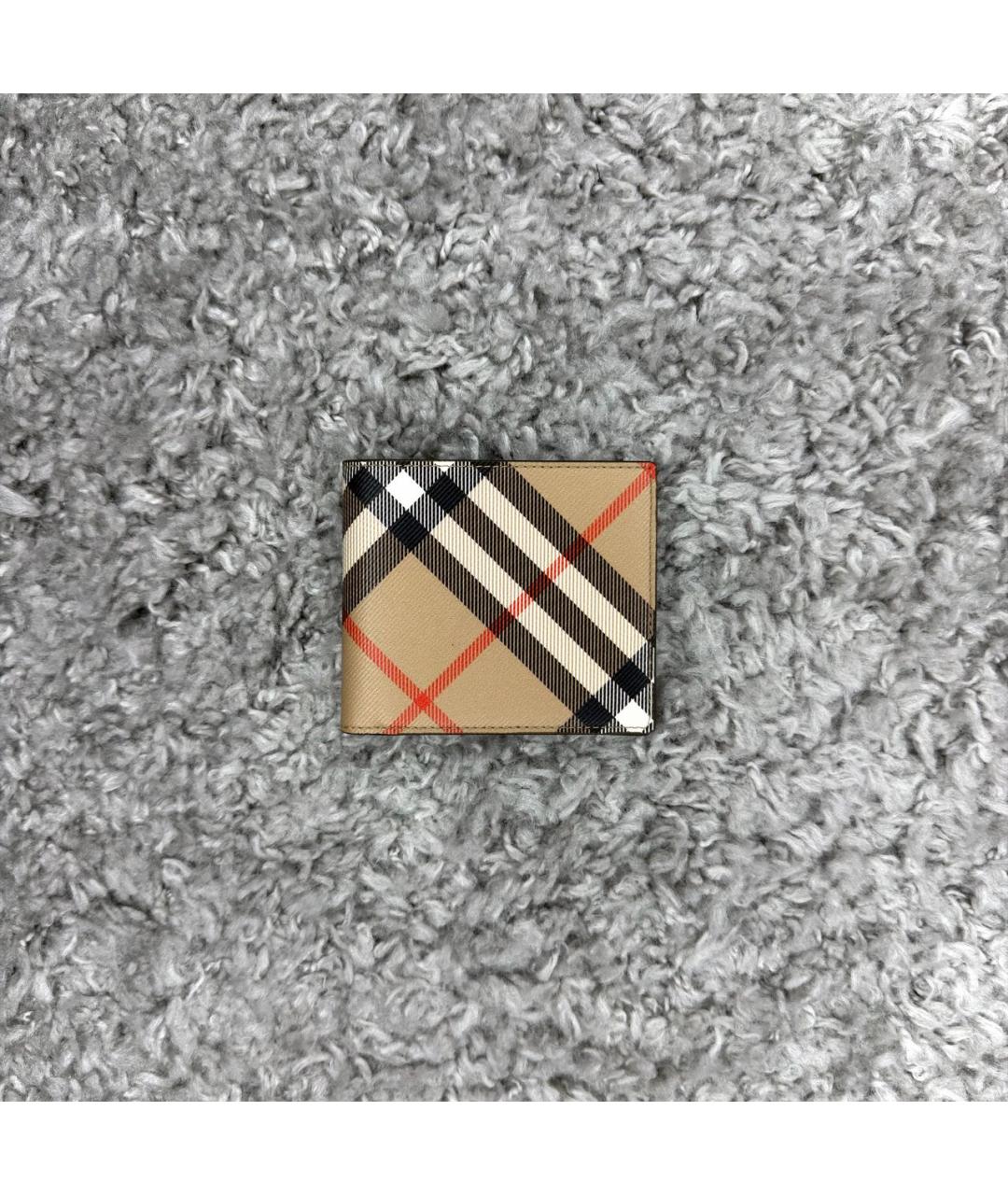 BURBERRY Бежевый кошелек, фото 5