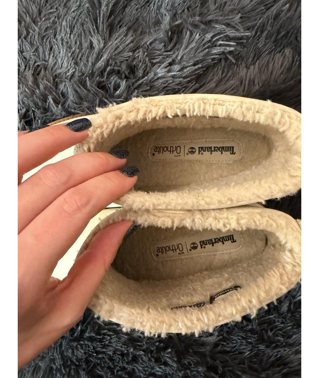 TIMBERLAND Серые замшевые ботинки, фото 4