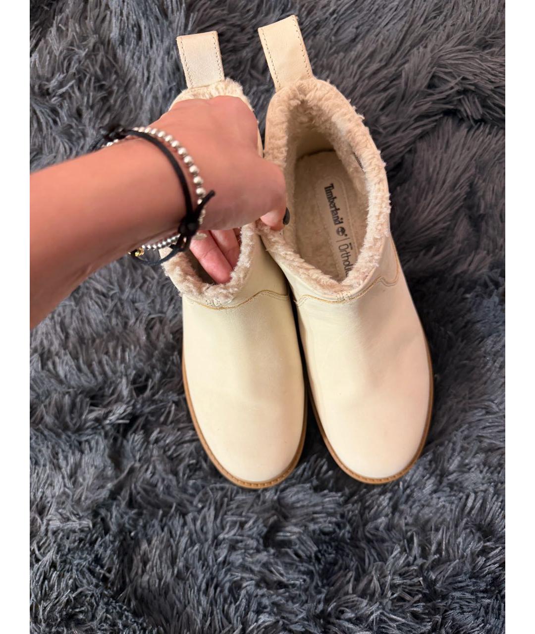 TIMBERLAND Серые замшевые ботинки, фото 5