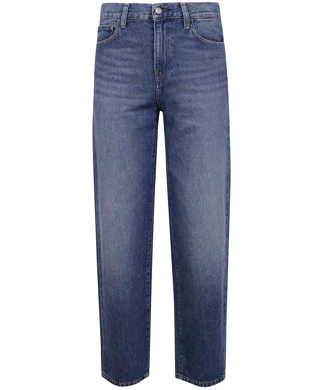 CARHARTT WIP Синие хлопковые прямые джинсы, фото 4