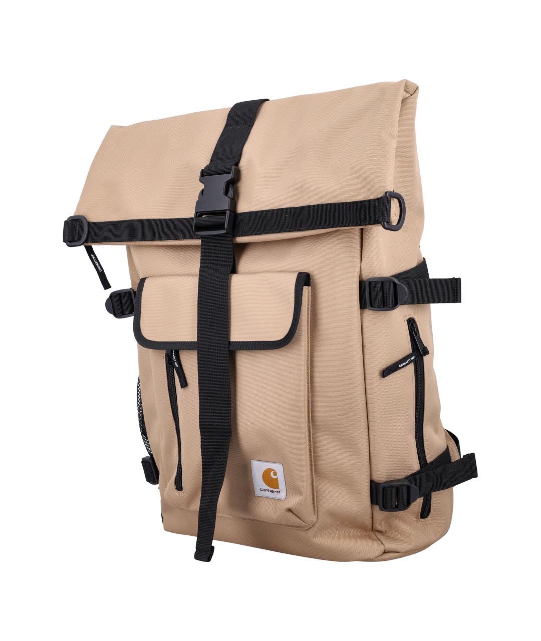 CARHARTT WIP Бежевый тканевый рюкзак, фото 3