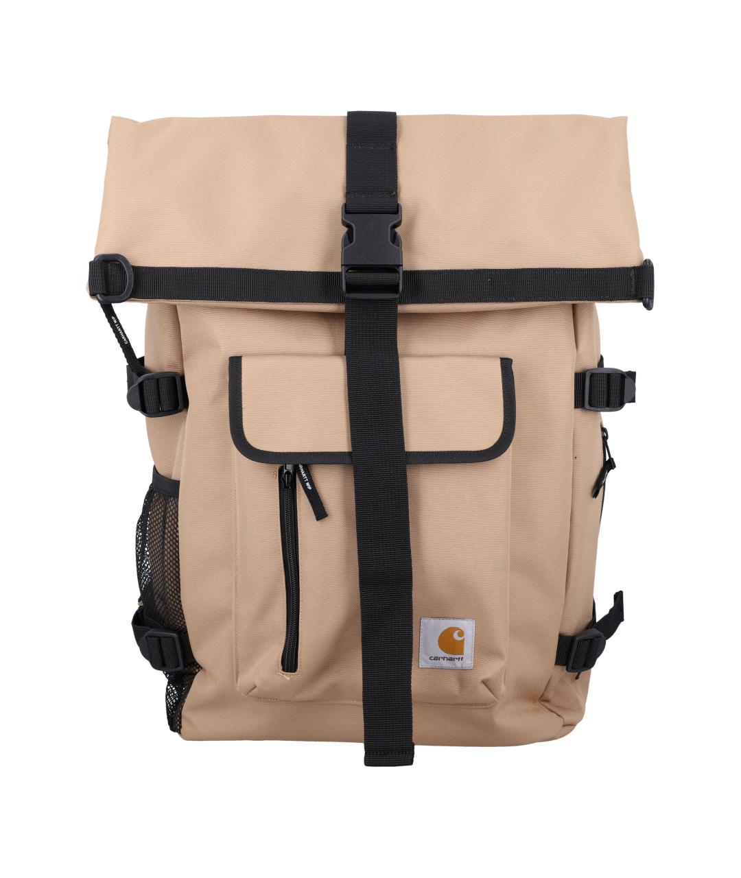 CARHARTT WIP Бежевый тканевый рюкзак, фото 1
