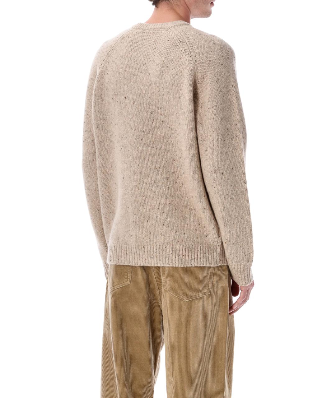 CARHARTT WIP Бежевый шерстяной джемпер / свитер, фото 5