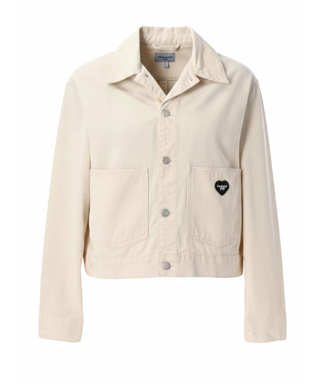CARHARTT WIP Бежевая хлопковая куртка, фото 1