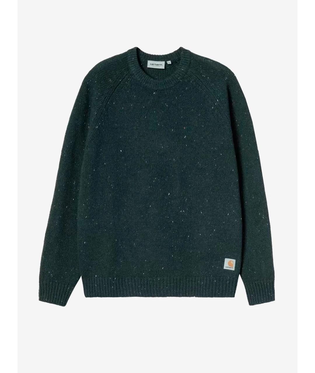 CARHARTT WIP Зеленый шерстяной джемпер / свитер, фото 1