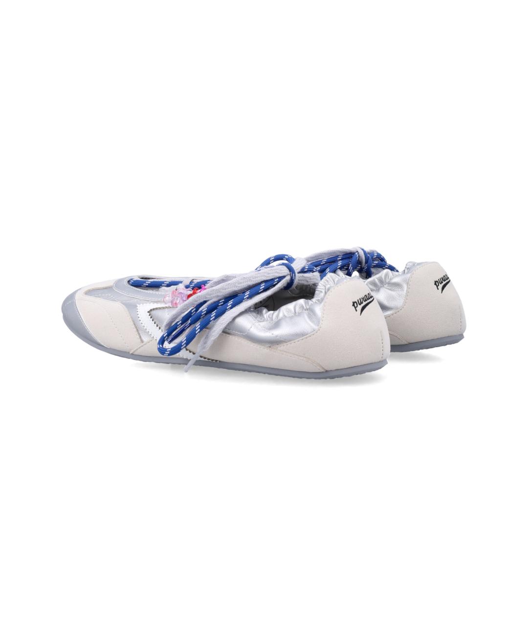 PURAAI Мульти текстильные низкие кроссовки / кеды, фото 4