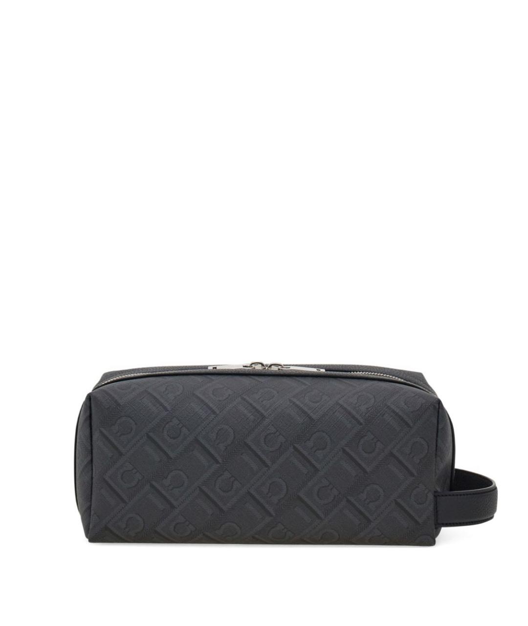 FERRAGAMO Черная барсетка, фото 1