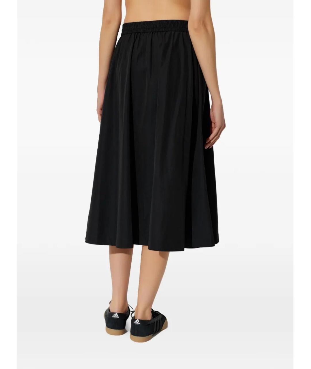 KENZO Черная полиэстеровая юбка миди, фото 4