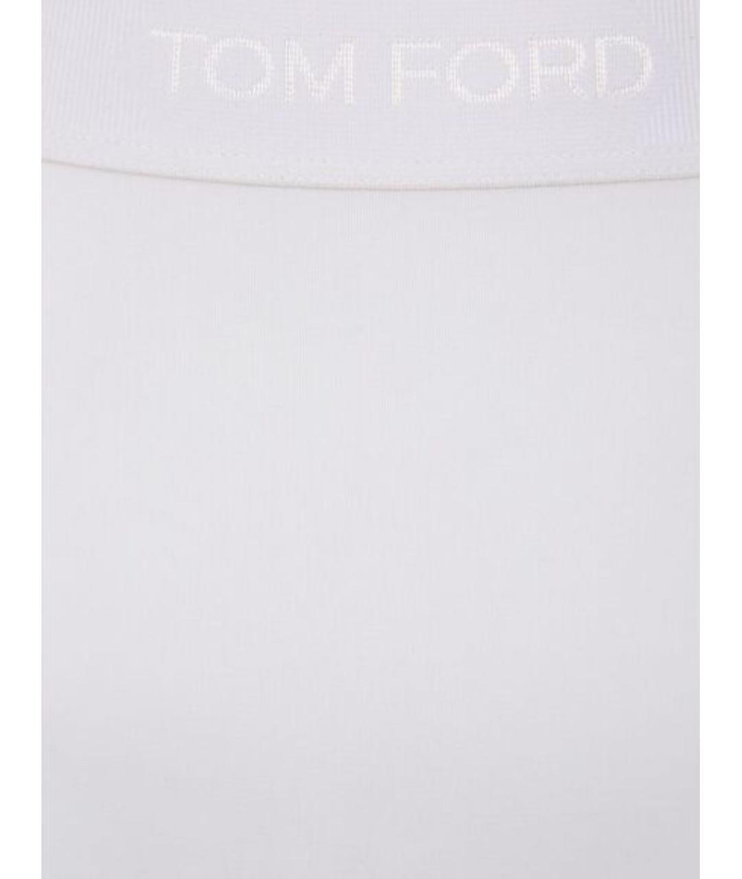 TOM FORD Белый купальник, фото 3