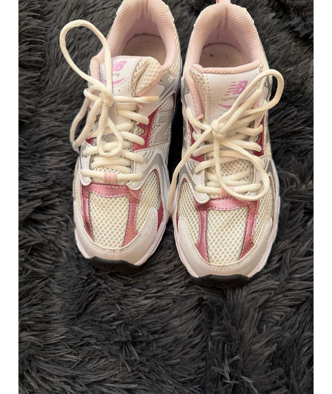 NEW BALANCE Белые кроссовки, фото 2