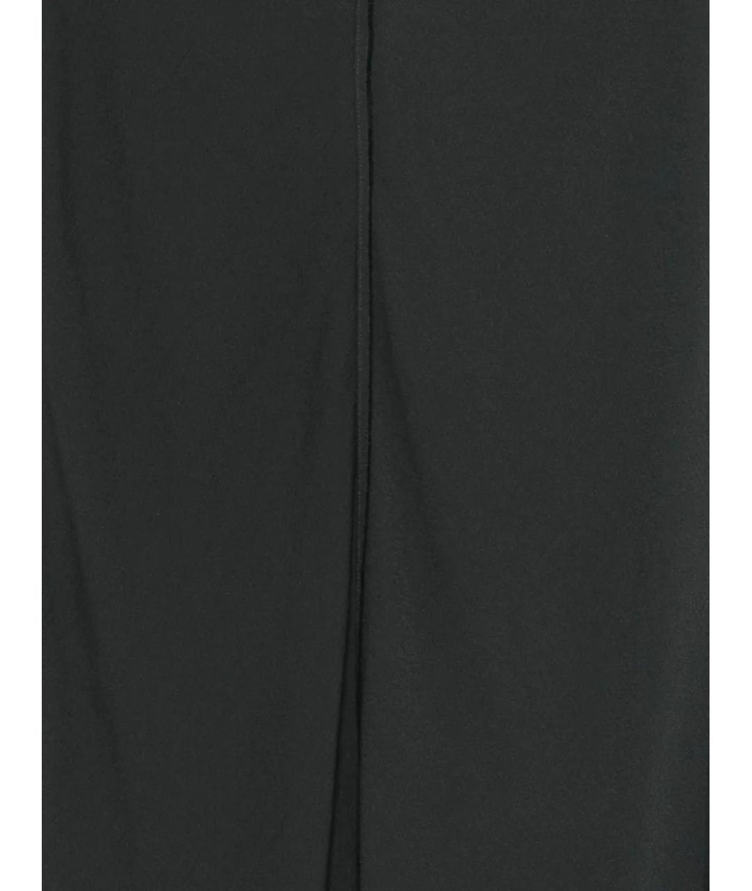 Ami Paris Черная вискозная юбка миди, фото 3