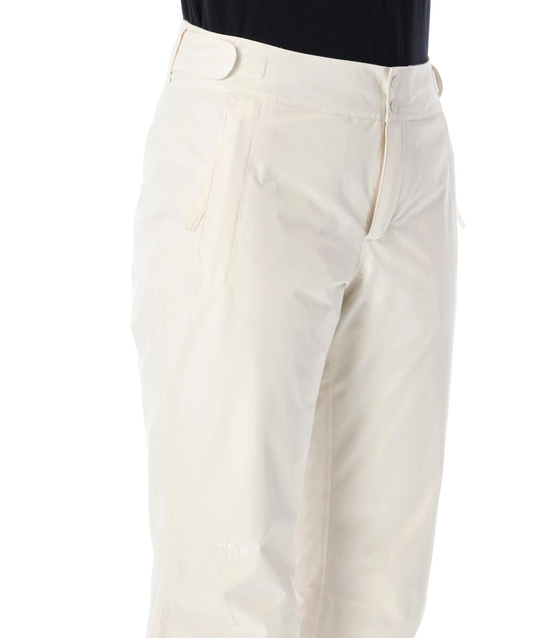 THE NORTH FACE Белые полиэстеровые прямые брюки, фото 3