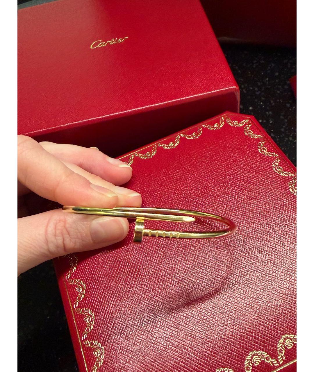 CARTIER Золотой браслет из желтого золота, фото 4