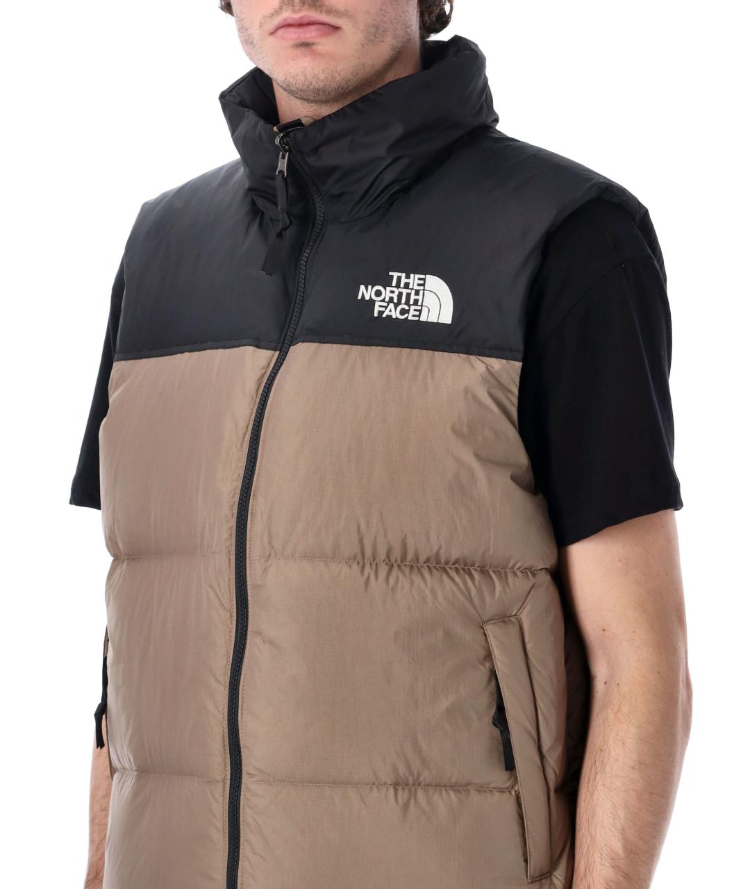 THE NORTH FACE Коричневый полиамидовый жилет, фото 3