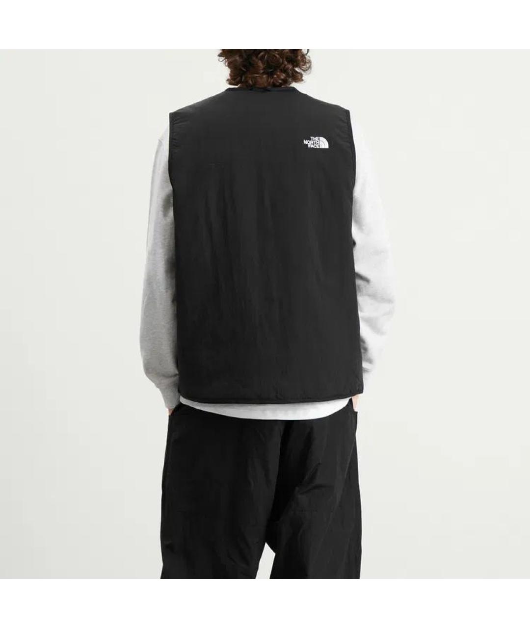 THE NORTH FACE Черный полиамидовый жилет, фото 2