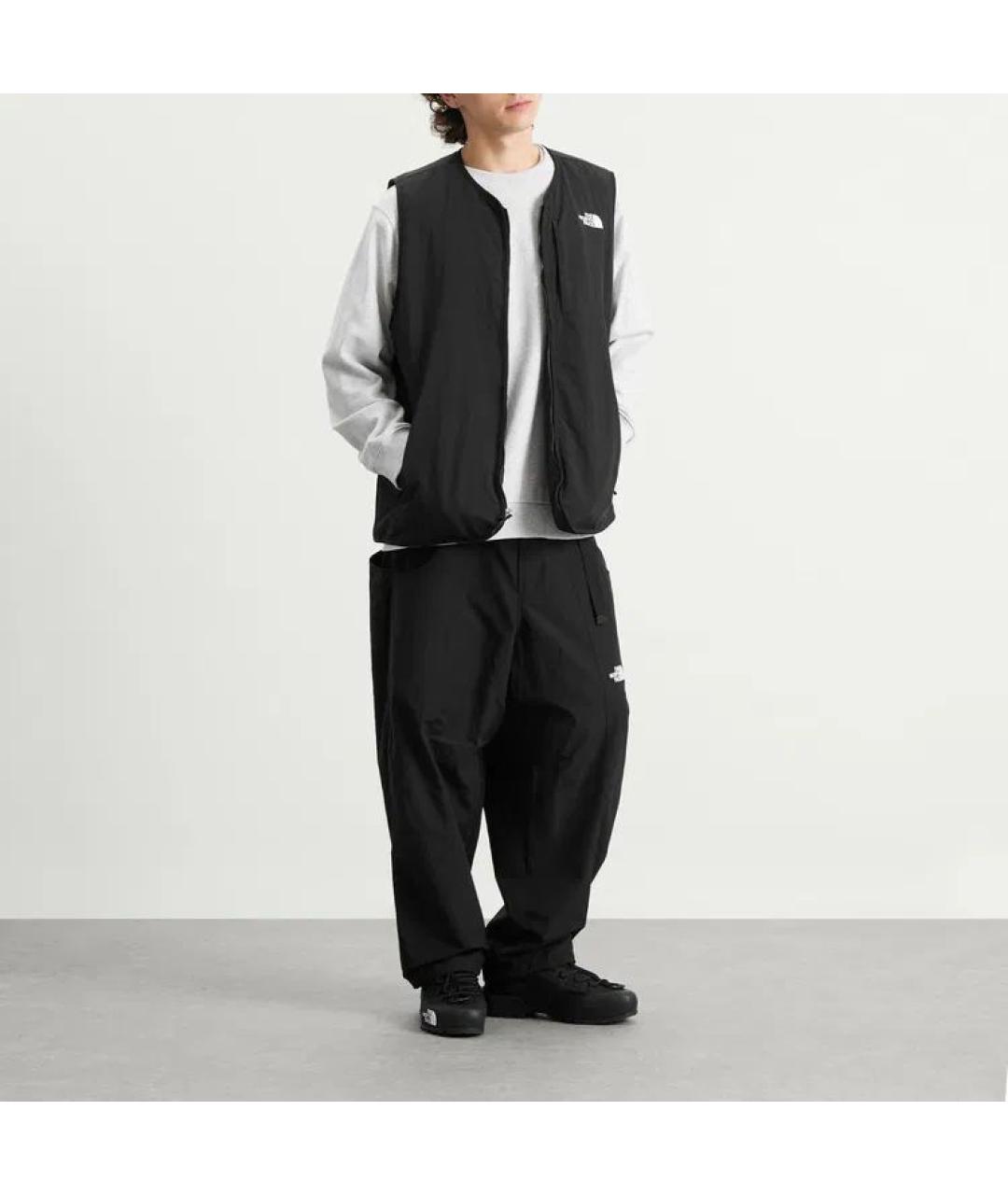 THE NORTH FACE Черный полиамидовый жилет, фото 3