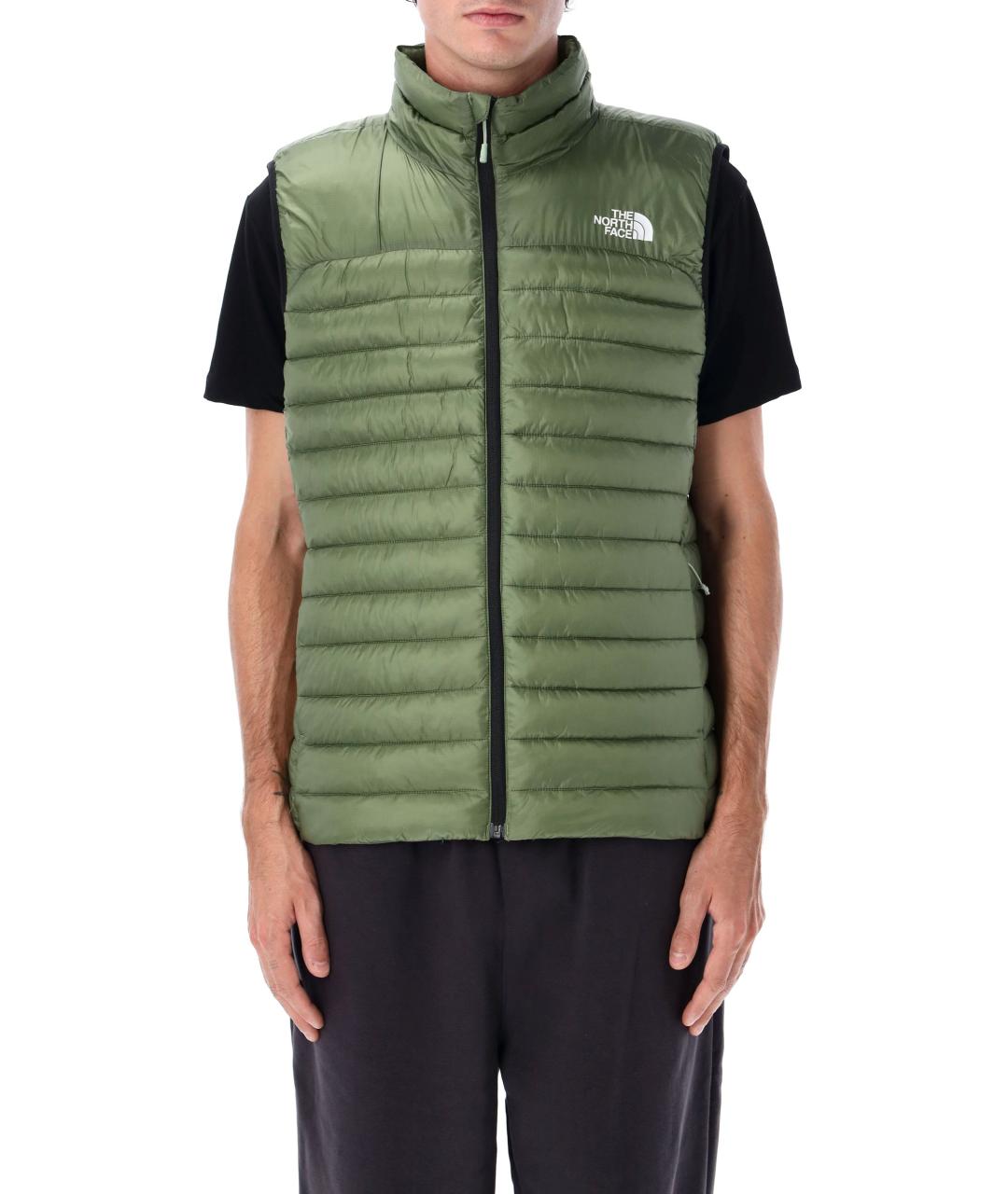 THE NORTH FACE Хаки полиамидовый жилет, фото 1