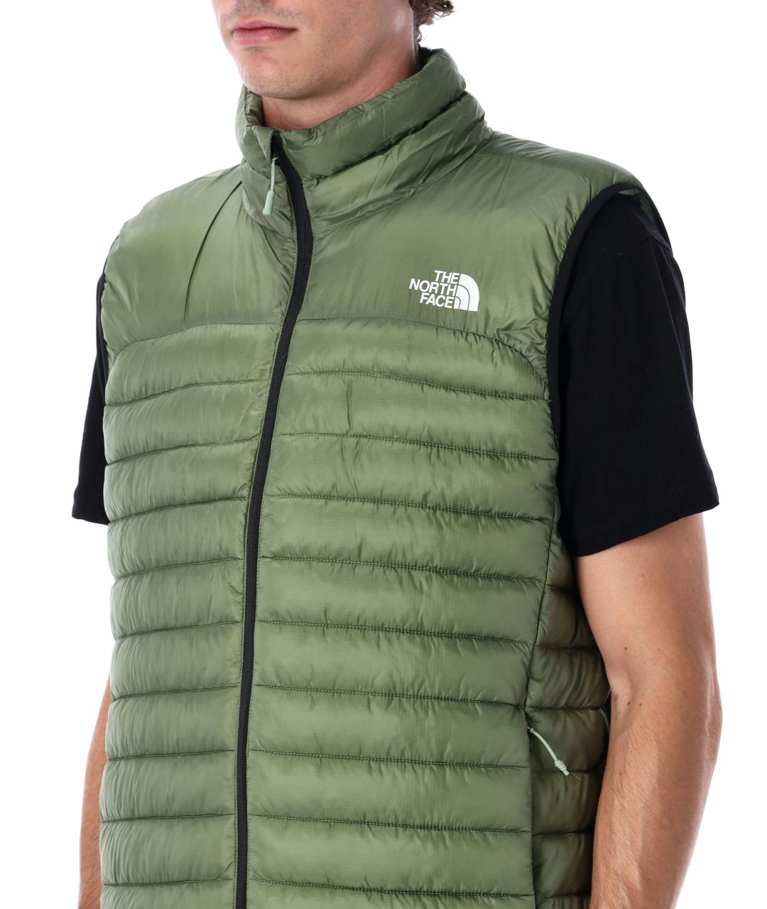 THE NORTH FACE Хаки полиамидовый жилет, фото 3