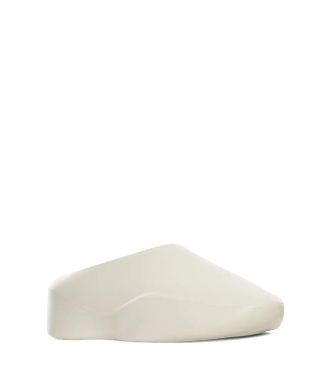 FEAR OF GOD Белые резиновые мюли, фото 2