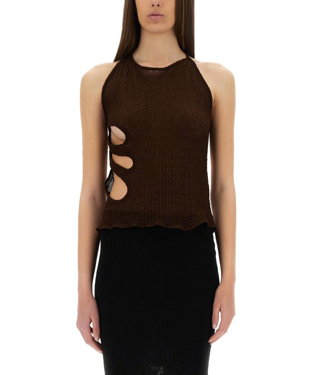 Selia Richwood Коричневая майка, фото 1