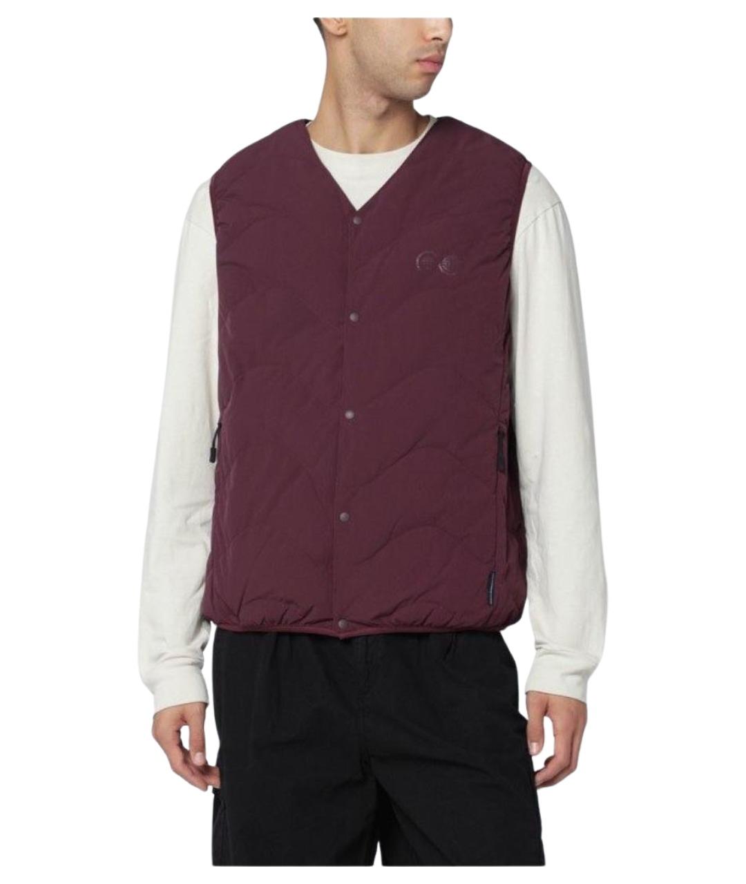 PURPLE MOUNTAIN OBSERVATORY Бордовый полиамидовый жилет, фото 1