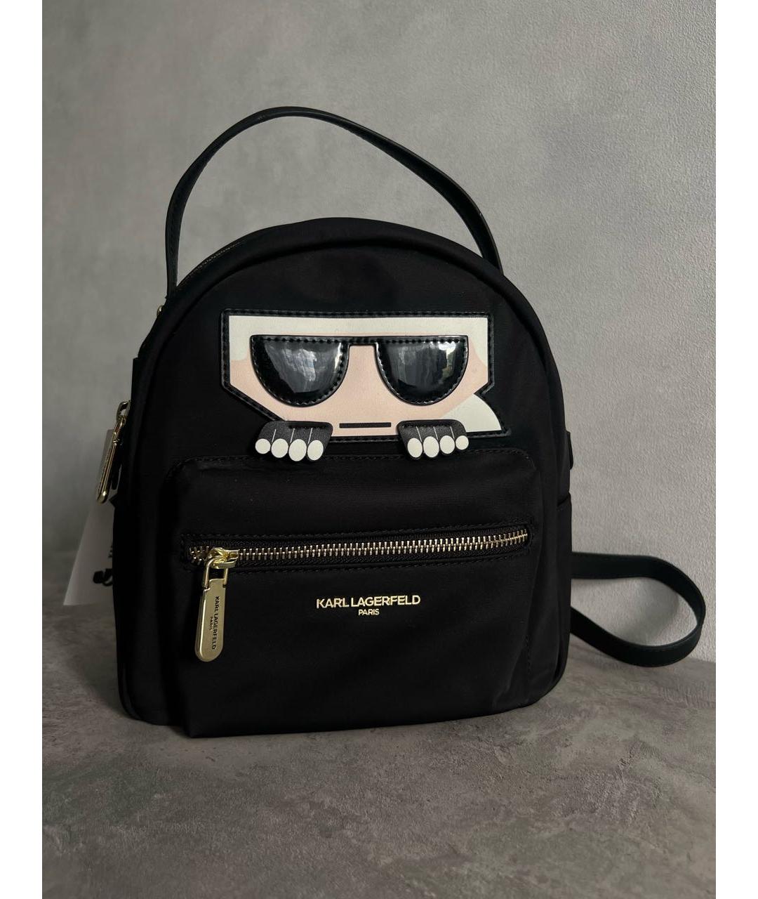 KARL LAGERFELD Черный рюкзак, фото 2